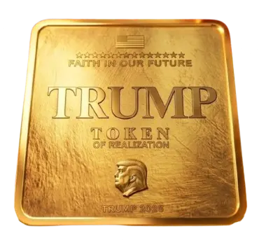 Trump Token Of Realization commemorative collectible